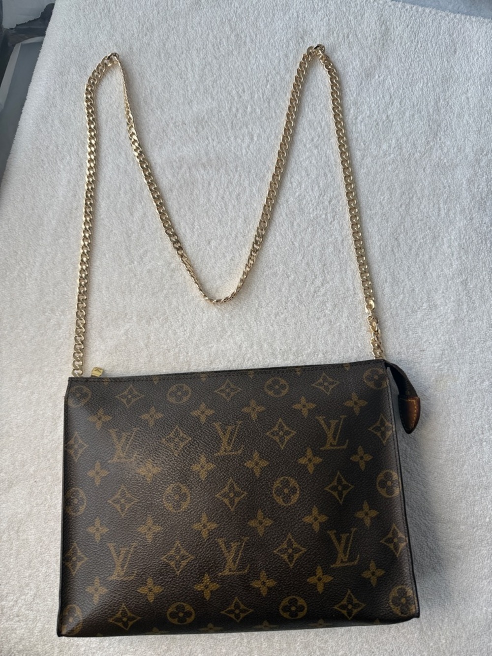 LOUIS VUITTON Monogram Poche Toilette 26 with Certificate of Authenticity